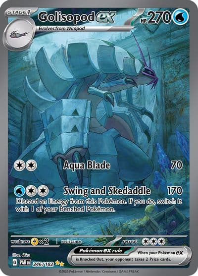 Golisopod ex SV04: Paradox Rift Pokemon card