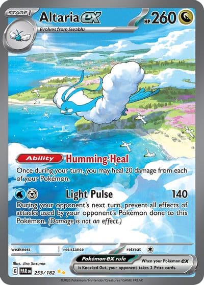 Altaria ex SV04: Paradox Rift Pokemon card