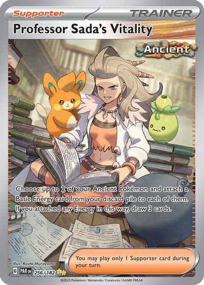 Professor Sada's Vitality SV04: Paradox Rift Pokemon card