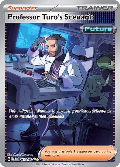 Professor Turo's Scenario SV04: Paradox Rift Pokemon card