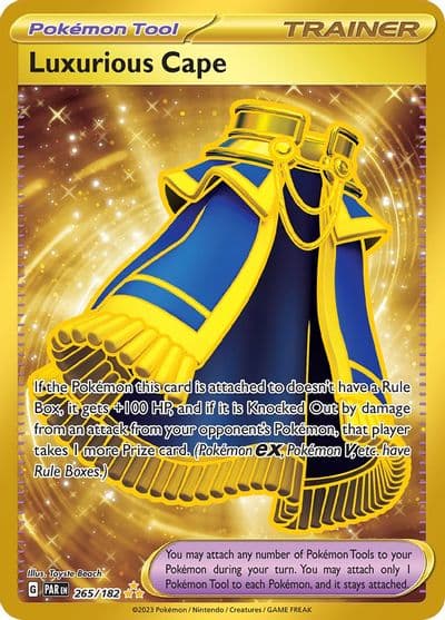 Luxurious Cape SV04: Paradox Rift Pokemon card