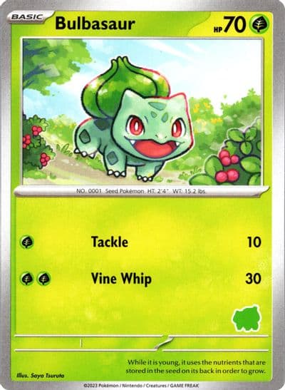 Bulbasaur First Partner Pack Pokemon card