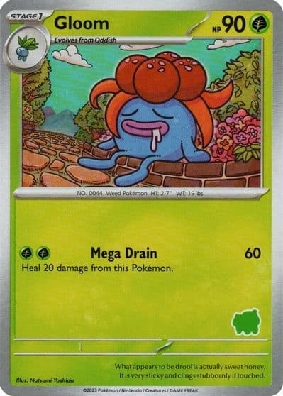 Gloom My First Battle Pokemon card