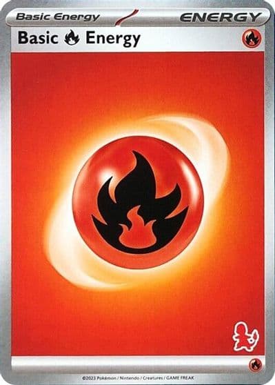 Basic Fire Energy My First Battle Pokemon card