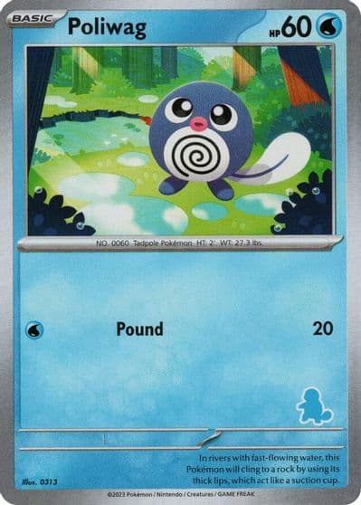 Poliwag My First Battle Pokemon card
