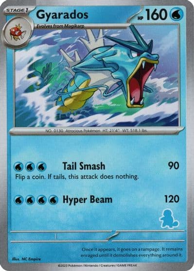 Gyarados My First Battle Pokemon card