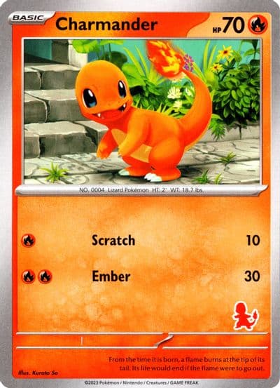Charmander First Partner Pack Pokemon card