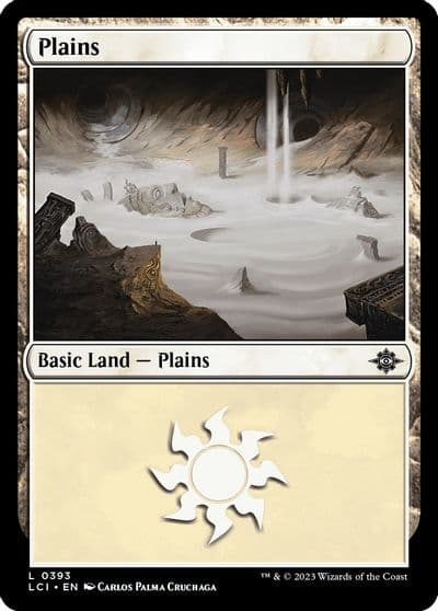 Plains 0393 The Lost Caverns of Ixalan Magic card