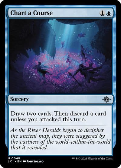 Chart a Course The Lost Caverns of Ixalan Magic card