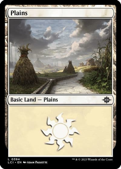 Plains 0394 The Lost Caverns of Ixalan Magic card