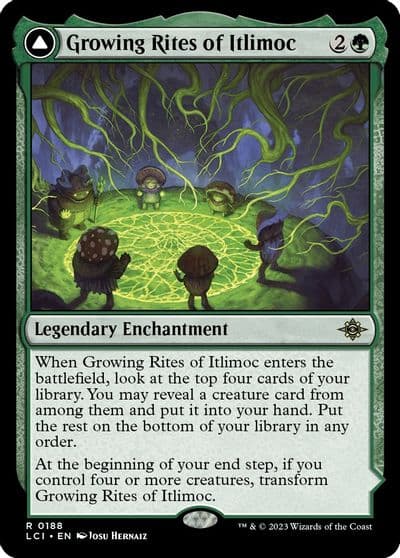 Growing Rites of Itlimoc The Lost Caverns of Ixalan Magic card