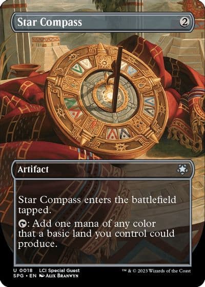 Star Compass Borderless Special Guests Magic card