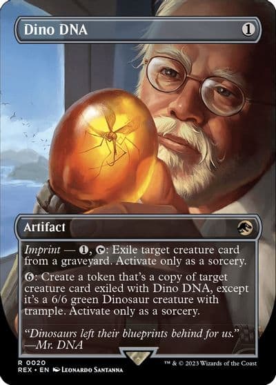 Dino DNA Borderless Universes Beyond: Jurassic World Collection Magic card