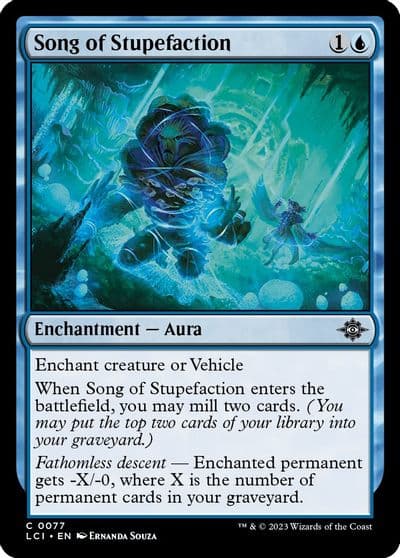 Song of Stupefaction The Lost Caverns of Ixalan Magic card
