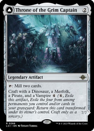 Throne of the Grim Captain The Lost Caverns of Ixalan Magic card