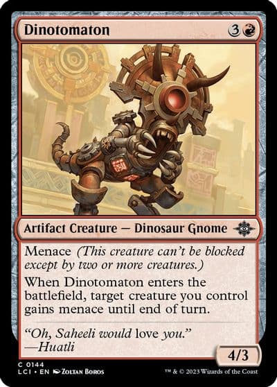 Dinotomaton The Lost Caverns of Ixalan Magic card