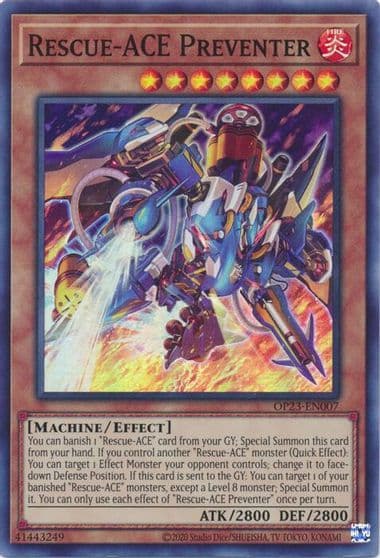 Rescue ACE Preventer OTS Tournament Pack 23 Yu-Gi-Oh! card