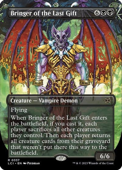 Bringer of the Last Gift Borderless The Lost Caverns of Ixalan Magic card