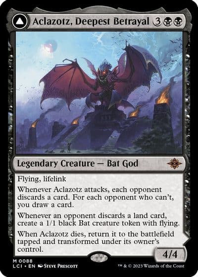 Aclazotz Deepest Betrayal The Lost Caverns of Ixalan Magic card