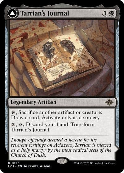 Tarrians Journal The Lost Caverns of Ixalan Magic card