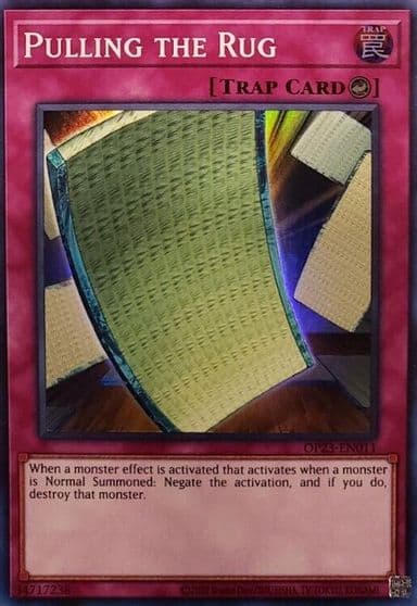 Pulling the Rug OTS Tournament Pack 23 Yu-Gi-Oh! card