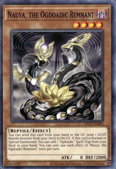 Nauya the Ogdoadic Remnant OTS Tournament Pack 23 Yu-Gi-Oh! card
