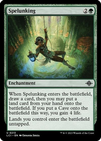 Spelunking The Lost Caverns of Ixalan Magic card