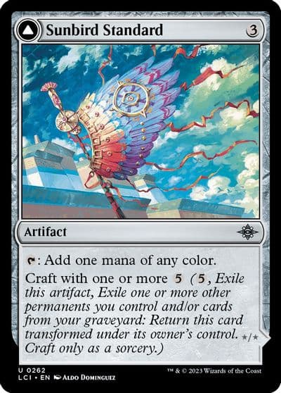 Sunbird Standard The Lost Caverns of Ixalan Magic card