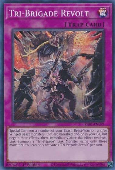 Tri Brigade Revolt 25th Anniversary Rarity Collection Yu-Gi-Oh! card