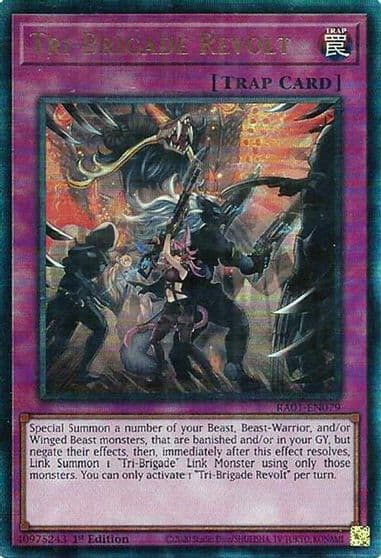 Tri Brigade Revolt PUR 25th Anniversary Rarity Collection Yu-Gi-Oh! card