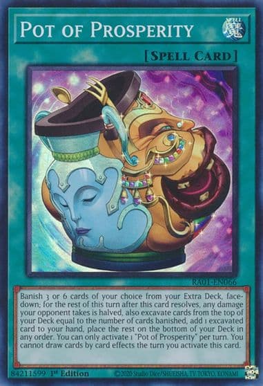 Pot of Prosperity 25th Anniversary Rarity Collection Yu-Gi-Oh! card