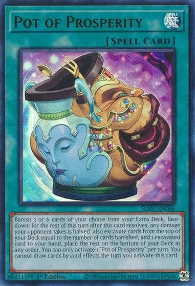 Pot of Prosperity UR 25th Anniversary Rarity Collection Yu-Gi-Oh! card