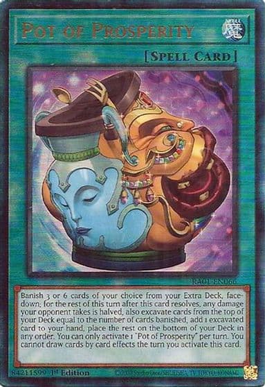 Pot of Prosperity PUR 25th Anniversary Rarity Collection Yu-Gi-Oh! card