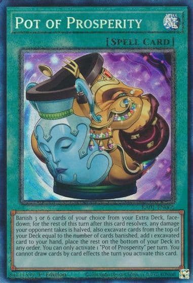Pot of Prosperity PCR 25th Anniversary Rarity Collection Yu-Gi-Oh! card