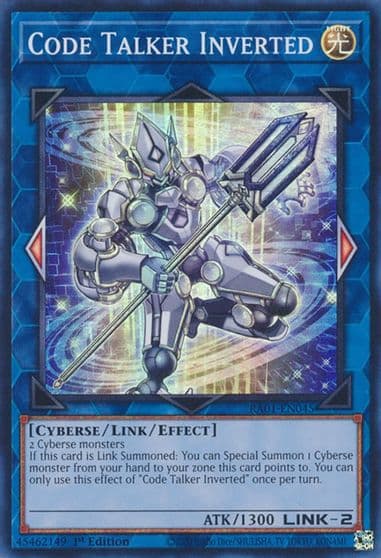 Code Talker Inverted 25th Anniversary Rarity Collection Yu-Gi-Oh! card
