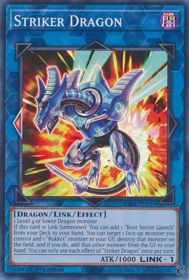 Striker Dragon 25th Anniversary Rarity Collection Yu-Gi-Oh! card