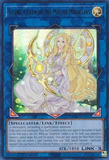 Selene Queen of the Master Magicians UR 25th Anniversary Rarity Collection Yu-Gi-Oh! card