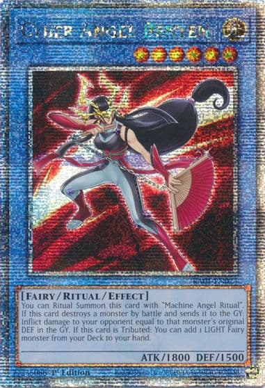 Cyber Angel Benten Quarter Century Secret Rare 25th Anniversary Rarity Collection Yu-Gi-Oh! card