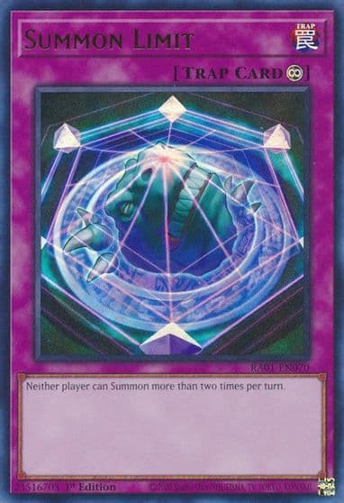 Summon Limit UR 25th Anniversary Rarity Collection Yu-Gi-Oh! card