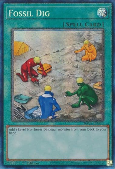 Fossil Dig PCR 25th Anniversary Rarity Collection Yu-Gi-Oh! card