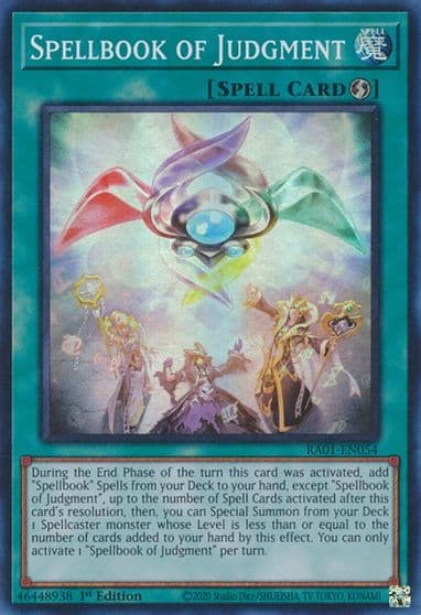 Spellbook of Judgment 25th Anniversary Rarity Collection Yu-Gi-Oh! card