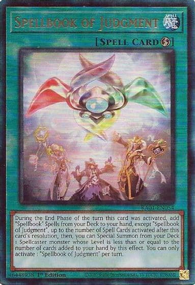 Spellbook of Judgment PUR 25th Anniversary Rarity Collection Yu-Gi-Oh! card