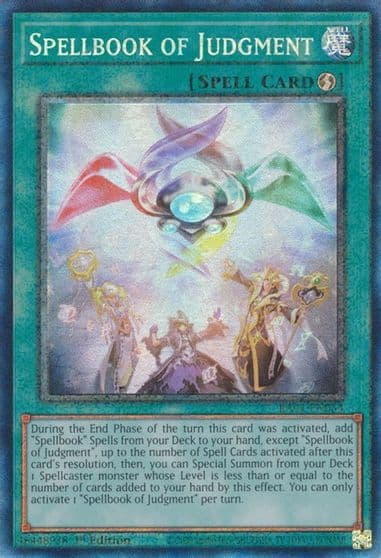 Spellbook of Judgment PCR 25th Anniversary Rarity Collection Yu-Gi-Oh! card