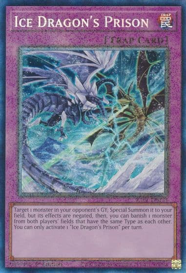 Ice Dragons Prison PCR 25th Anniversary Rarity Collection Yu-Gi-Oh! card