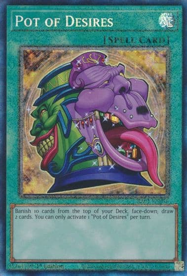 Pot of Desires PCR 25th Anniversary Rarity Collection Yu-Gi-Oh! card