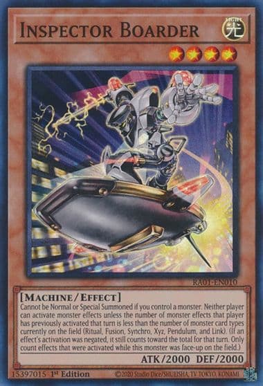 Inspector Boarder 25th Anniversary Rarity Collection Yu-Gi-Oh! card
