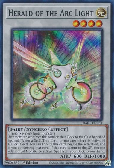 Herald of the Arc Light 25th Anniversary Rarity Collection Yu-Gi-Oh! card