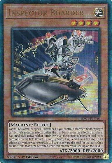 Inspector Boarder PUR 25th Anniversary Rarity Collection Yu-Gi-Oh! card
