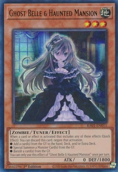 Ghost Belle and Haunted Mansion UR 25th Anniversary Rarity Collection Yu-Gi-Oh! card