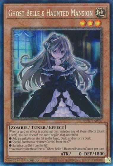 Ghost Belle and Haunted Mansion PCR 25th Anniversary Rarity Collection Yu-Gi-Oh! card